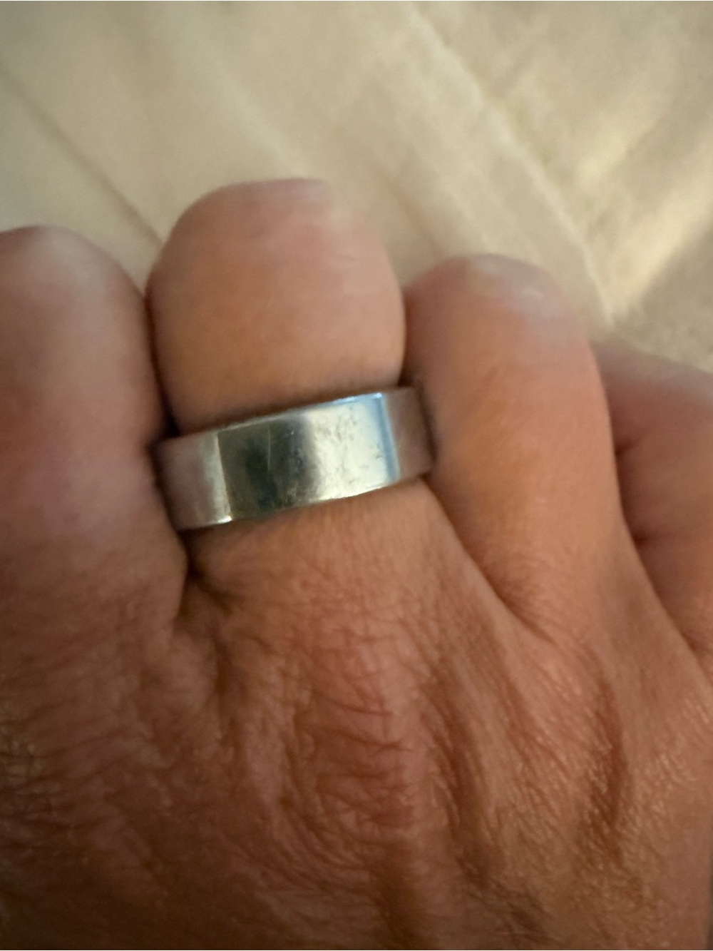 Oura ring gen 3 heritage silver size 9